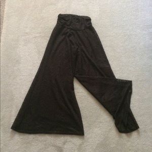 L & B Brown Lace Pants